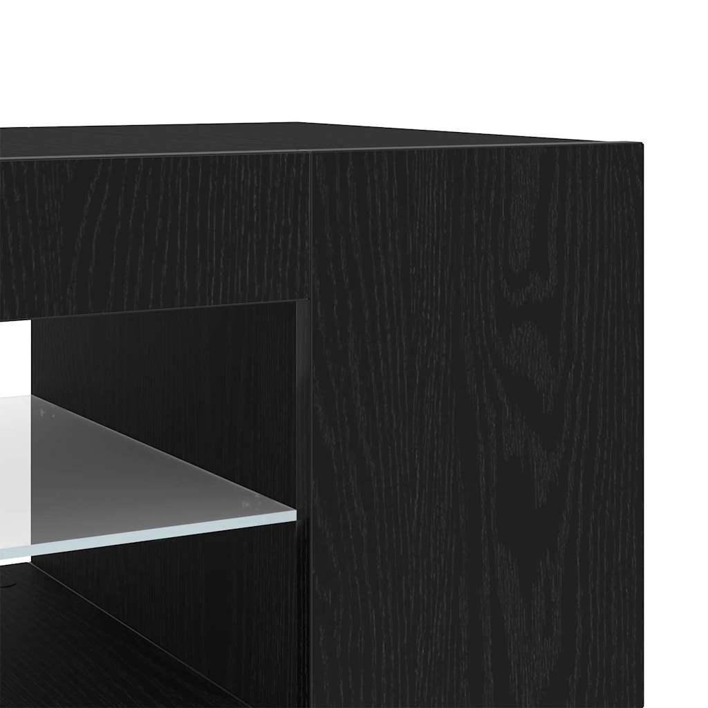 TV Cabinet Black 135 x 39 x 30 cm Engineered wood